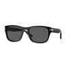 Persol Dark Grey Square Unisex Sunglasses Po3341s 95 B1 55