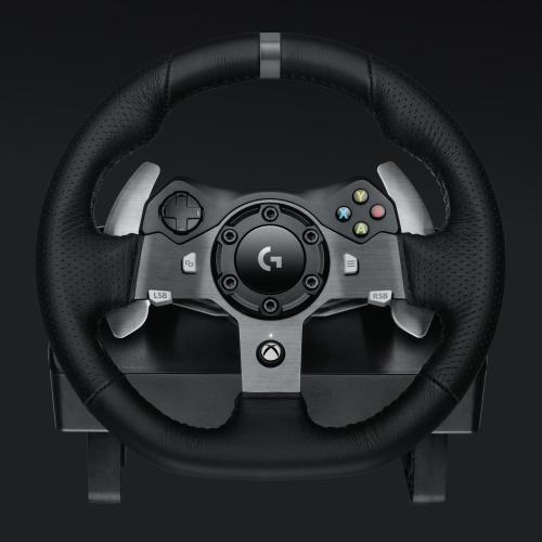 Logitech G920 Driving Force Steering Wheels & Pedals, for Xbox Series X|S /Xbox One/PC, Black