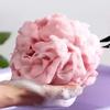 3Pcs Large Bath Balls Color Blocking PE Bath Flower Soft Scrubbing Bubble Net Two Color Bath Flower Dual Shade