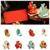 Miniature Feng Shui Goat Statue Creative Zodiac  Sheep Figurine Sheep Phone Holder  New Year Mascot