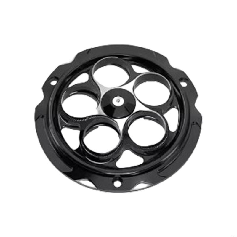 D5BE Motorcycle Engine Heat Dissipation Cover Fan Cover High Efficiency Cooling Aluminum Easy tallation Universal чёрный