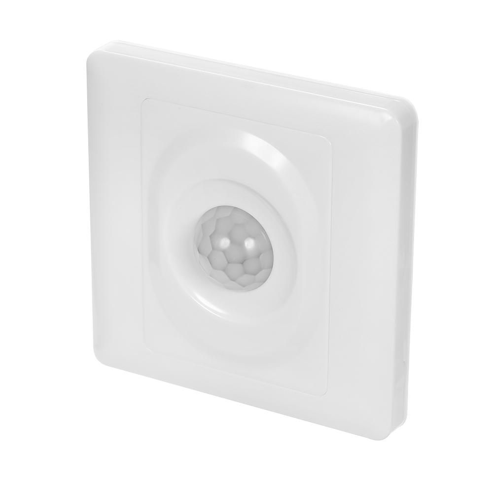 Wall Mounted Automatic IR Infrared Motion Sensor ON OFF Switch Wired PIR Movement Detector Light Switch