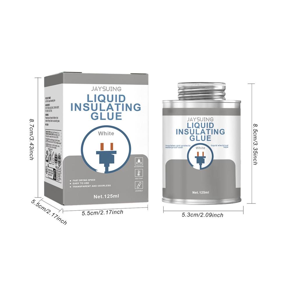 Jaysuing Transparent Waterproof High-Temp Resistant Durable Liquid Gel