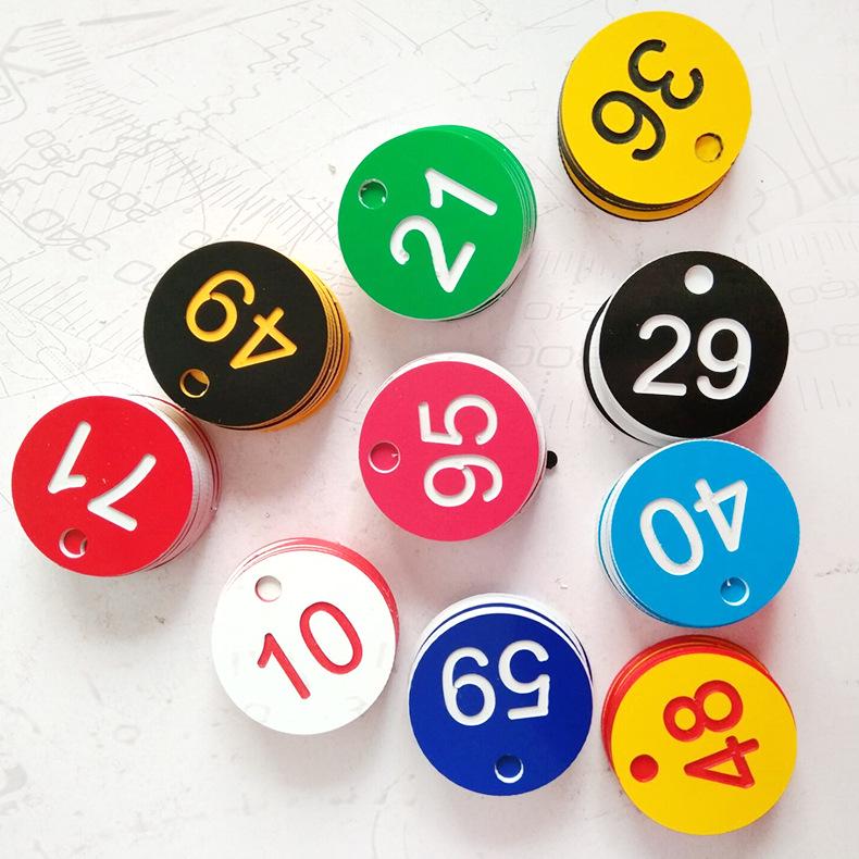 Bicolor Metal & Acrylic Sign Set: Storage Room, Nameplate, Key Tag, Number Plate