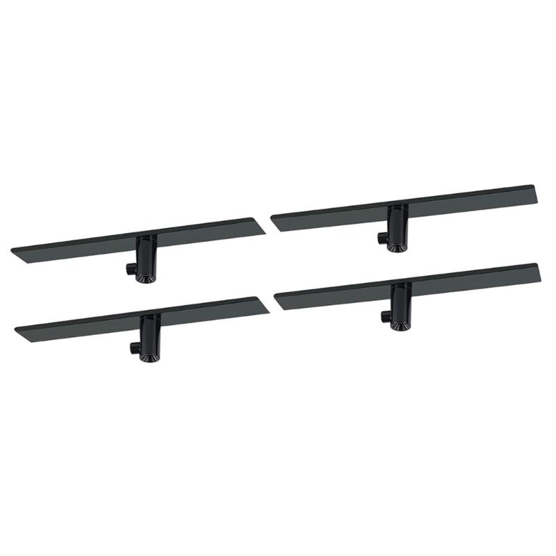 Pack of 4 Space Saving Blender Accessory Holder Plastic Hooks Organize Mixer Attachments and Utensils Plastic Texture