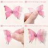 New Cute Princess Mesh Double-layer Butterfly Lovely Girls Hairpins Children Headwear Hairgrip Hair Clips Hair Accessories