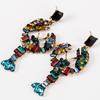 Boucles d'Oreilles Statement Homard en Acrylique Ornées de Strass Bijoux Mode Vintage Chic pour Femmes Collection 2025