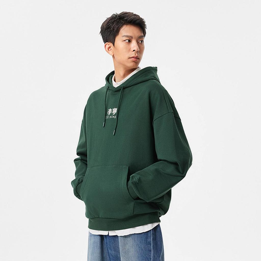 Li-Ning Unisex Loose Crewneck Sweatshirt Grey AWDU923-9