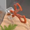 Plastic Insect Capture Tongs For Reptiles Care Feeder Pliers Clear Ergonomic Tool Gentle Feeding Solution Easy Cleaning