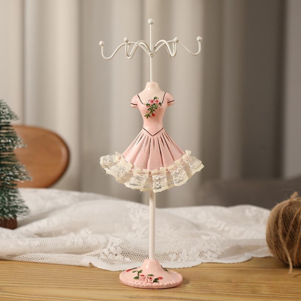 Princess Necklace Mannequin Display Stand Organizer Rack Earrings Rack Stand Display  Jewelry Store