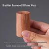 Natural Wood Aromatherapy Diffuser and Air Freshener - Indoor Ornament for Essential Oil and Car Use