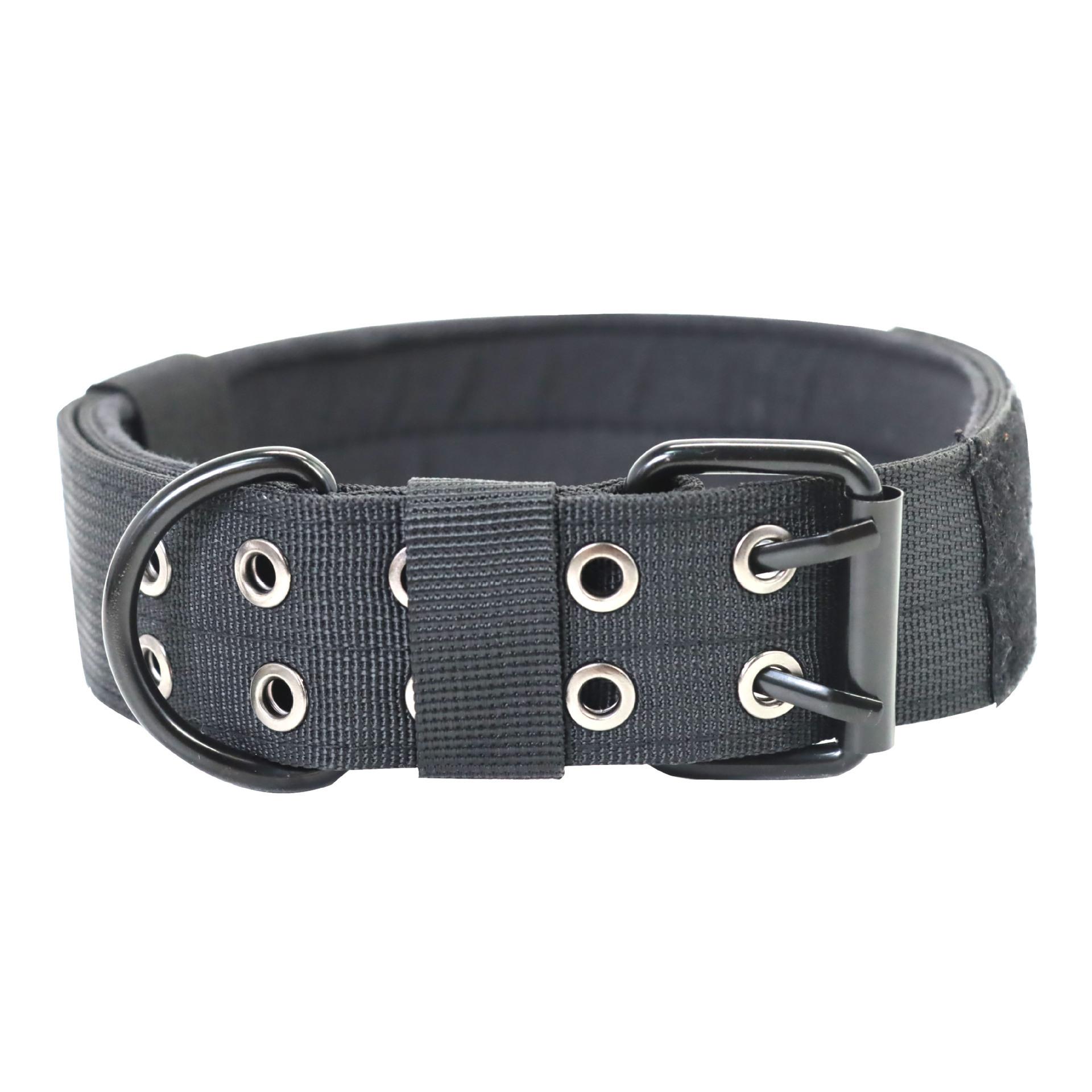 

Outdoor Dog Collar Set Dog Leash Metal Buckle Breathability Nylon Adjustable Dog Collar for Training Neck Pet Products L