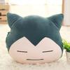 33x28 Anime Cartone Animato Pokemon Pikachu Cuscino Testa Grande Peluche Jigglypuff Keda Paperella Bambola Calda per le Mani Giocattolo di Peluche Regalo per Bambine