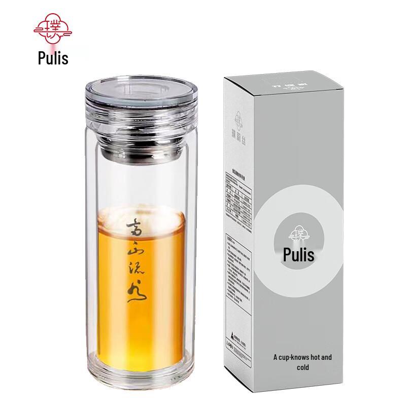 

Pulisi PLS561-2 Crystal Series Double Wall Glass Cup