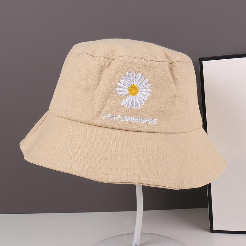 Summer Bucket Hat Women's Fashion Show Face Small Leisure Basin Hat Outdoor Travel New Sunshade Sun Protection Hat Beach Hat