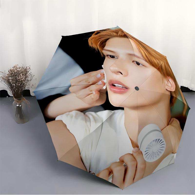 1pc CORTIS K-pop Automatic Open/Close Umbrella - Compact Travel Umbrella, Perfect for Women & Men - Ideal Birthday/Christmas Gift, 202