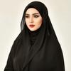 Modal Muslim Women Bonnet Stretch Headband Hijab Cover Stylish Long Scarf  Muslim Woman