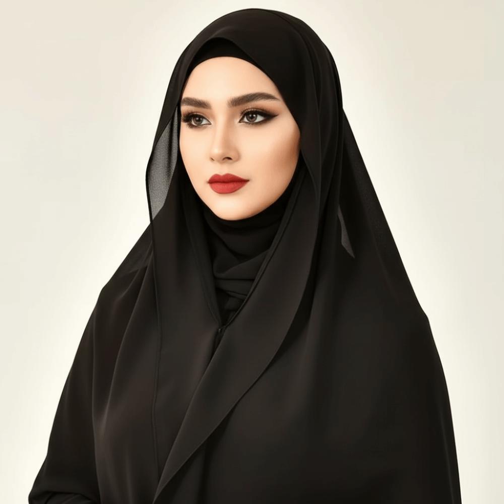 Modal Muslim Women Bonnet Stretch Headband Hijab Cover Stylish Long Scarf  Muslim Woman