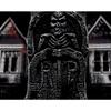 Three-dimensional Foam Tombstone Halloween Props Bar Haunted House Secret Room Horror Decoration Pieces 4 A Set