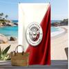 Asciugamano da Spiaggia con Stampa del Brentford Football, Asciugamano Grande Morbido ad Asciugatura Rapida per Spiaggia Campeggio Nuoto