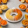Healthy Snack Maker Microwave Potato Chip Maker, Stainless Steel Slicer DIY Crispy Oil Free Cooker Cooker, Homemade Chips Tool for Kitchen Easy