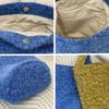 Casual Commuting Versatile Women's Crossbody Bags Large Capacity Ladies Shoulder Bucket Bag Solid Color Female Shopping Tote
