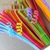 Macaron Twist Sticks: Plush Strips In Bright Mixed Colors for Children's Weaving & Handmade Flower Bouquets