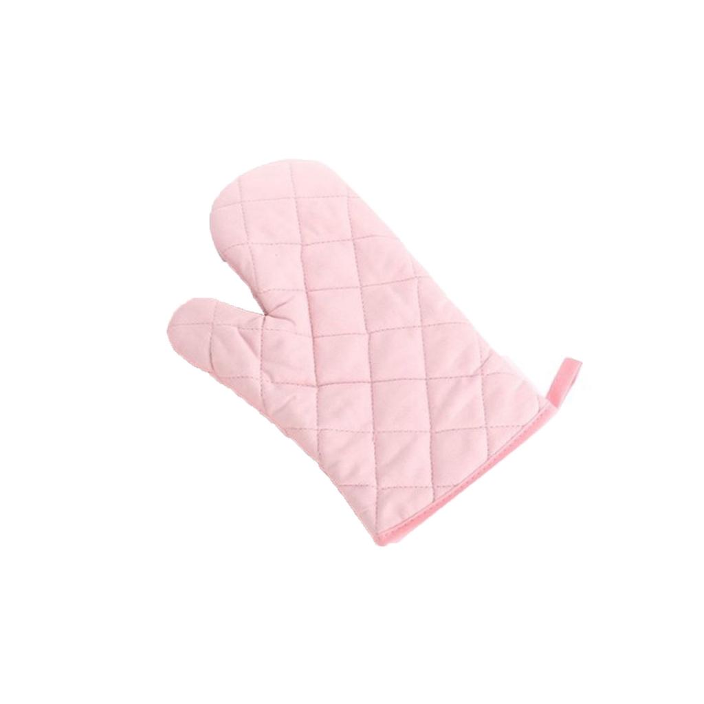 1PC Oven Mitts Heat Resistant Microwave Oven Glove Cotton Linen Baking BBQ Non-slip Oven Mitts Kitchen Cooking Supplies Tools