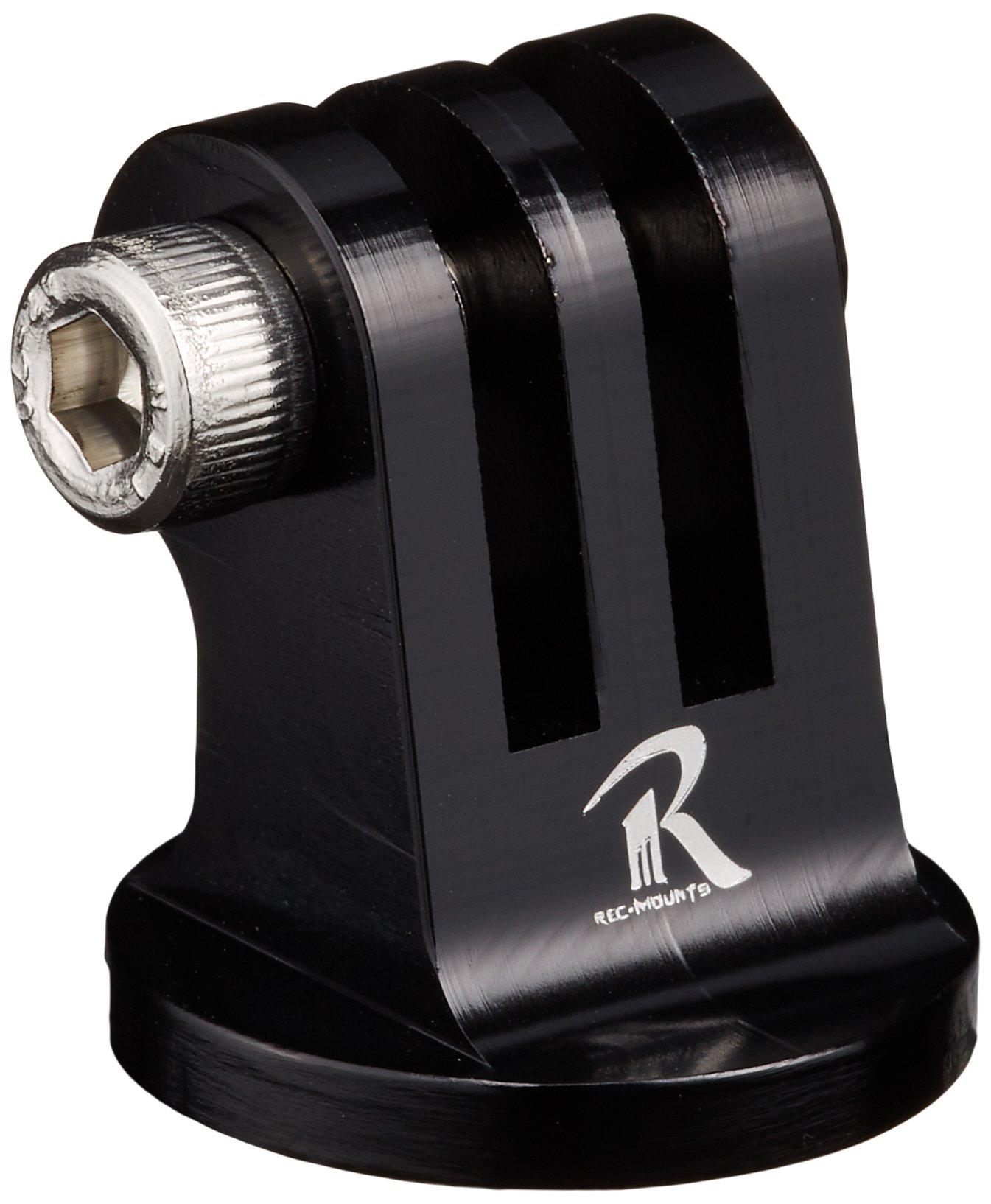 

REC Mount Tripod Adapter Aluminum Tripod Adapter for GoPro HERO Series Cameras [CN-GP-A] - (1/4 Thread) чорний