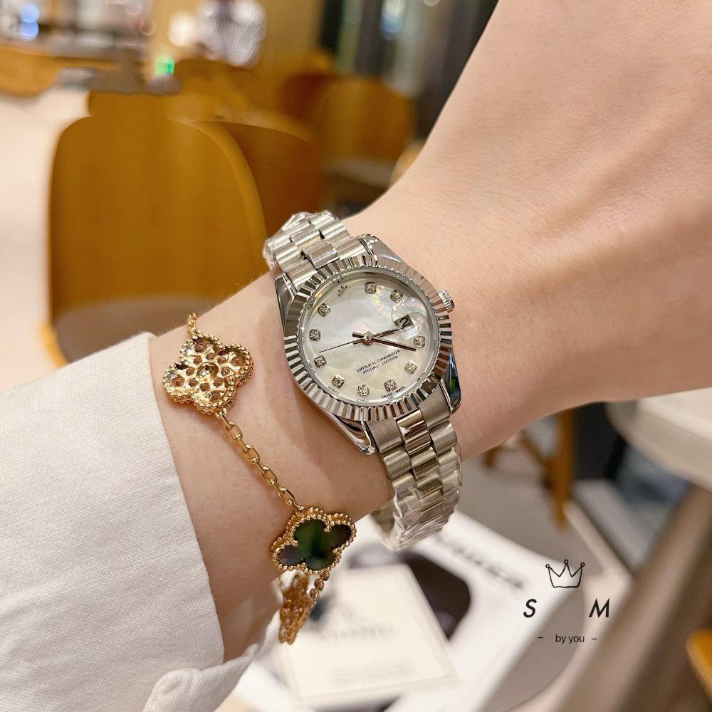 Micro Business Labor Family Diary Series Fashion Trend Steel Belt Watch Female Famous Watch Quartz Watch Female Male