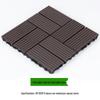 Waterproof WPC Balcony & Garden Flooring - Easy Snap-On, Anti-Corrosion, Ideal for Outdoors & Indoors.