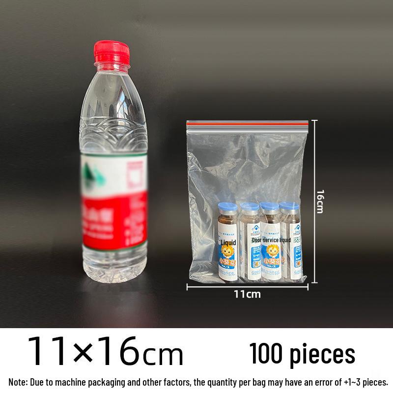 Thickened Heat-Seal Transparent PE Food Bags: Self-Sealing & Customizable
