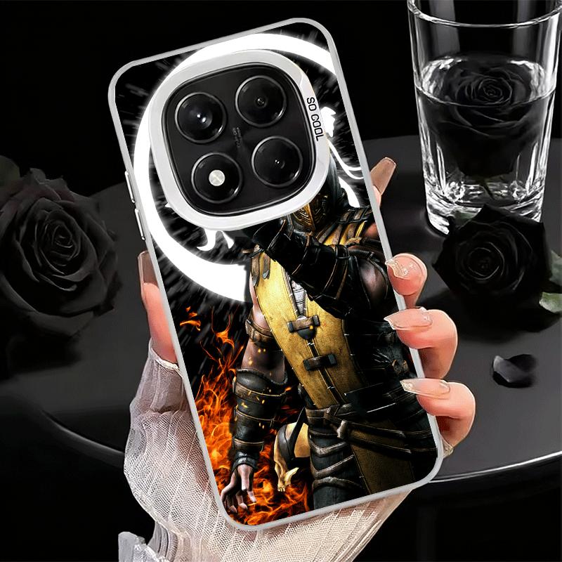 Mortal Kombat Game Soft Phone Case for Xiaomi Redmi Note 13 14 15 Pro Plus 12S 12 11S 11 11T 10S 10 Shockproof Cover Back Shell