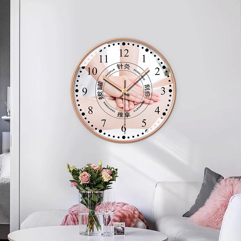 10 Inch 25cm Wall Clock for Home Health Club, Stylish and Stylish Decoration On The Clock Wall, Simple Wall Hanging