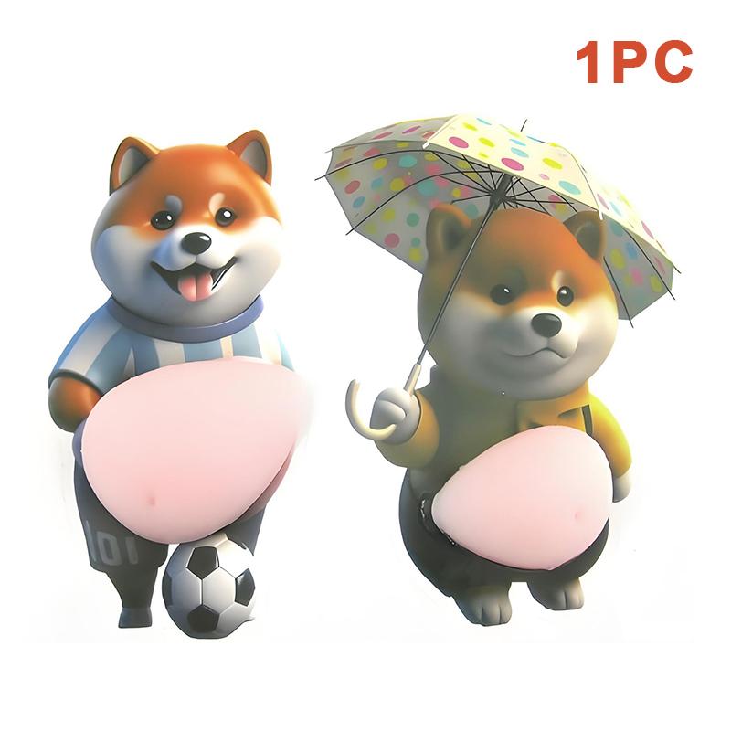 

3D Cute Puppy Sticker Squeezeable Shiba Inu Phone Case Decoration Children S Birthday Party Favor Festival Supplies