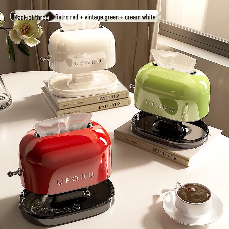 LIEI High-End Retro Multi-functional Tissue Box