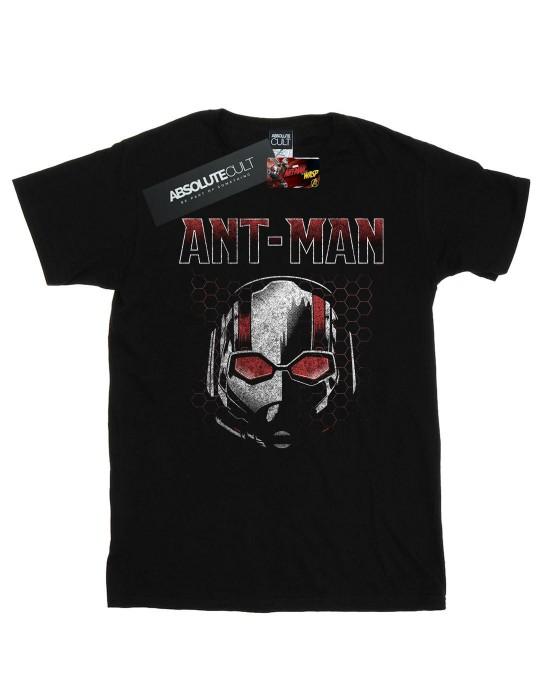 Marvel Mens Ant-Man And The Wasp Scott Mask Hexagon T-Shirt