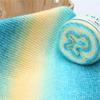 3pcs Ombre Yarn Bundle Chunky Cotton for Knitting & Crochet Thick Gradient Blanket Yarn Kit Total 300g DIY Assortment