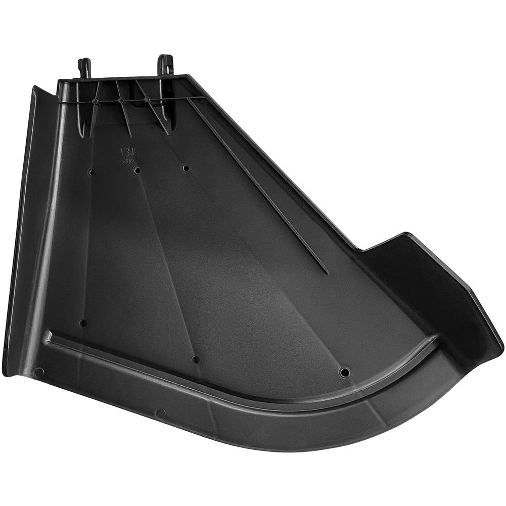 604268 Lawn Mower Discharge Deflector Chute Black For Hustler For Raptor Grass Trimmer Discharge Diversion Groove Garden Parts