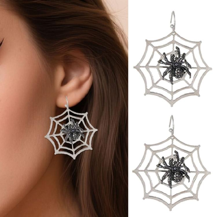 Alloy Gothic Spiders Earrings Lightweight Allergy Resistant Comfort Fit Perfect for Daily Use and Party Wear Fashion