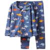 Langsha Boys' All-Season Pure Cotton Pajama Set