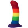 Dildo - FUN FACTORY - AMOR RAINBOW - Small - Medical Grade Silicone - Anal