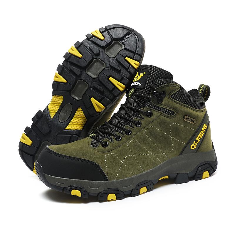 Hiking Shoes Women's High-top Hiking Shoes Men's High-top Men's Outdoor Travel Hiking Shoes Autumn and Winter