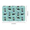 Border Collie Tennis Ball Doormat Anti-Slip Bath Kitchen Mat Living Room Door Floor Entrance Carpet Rug