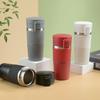 Elegant European-Style Insulated Travel Coffee Mug - Double Layer 304 Stainless Steel, Large Capacity & Portable