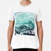 Blue Ocean Summer Beach Waves  S To 5XL Made In the AU/USA T-Shirt