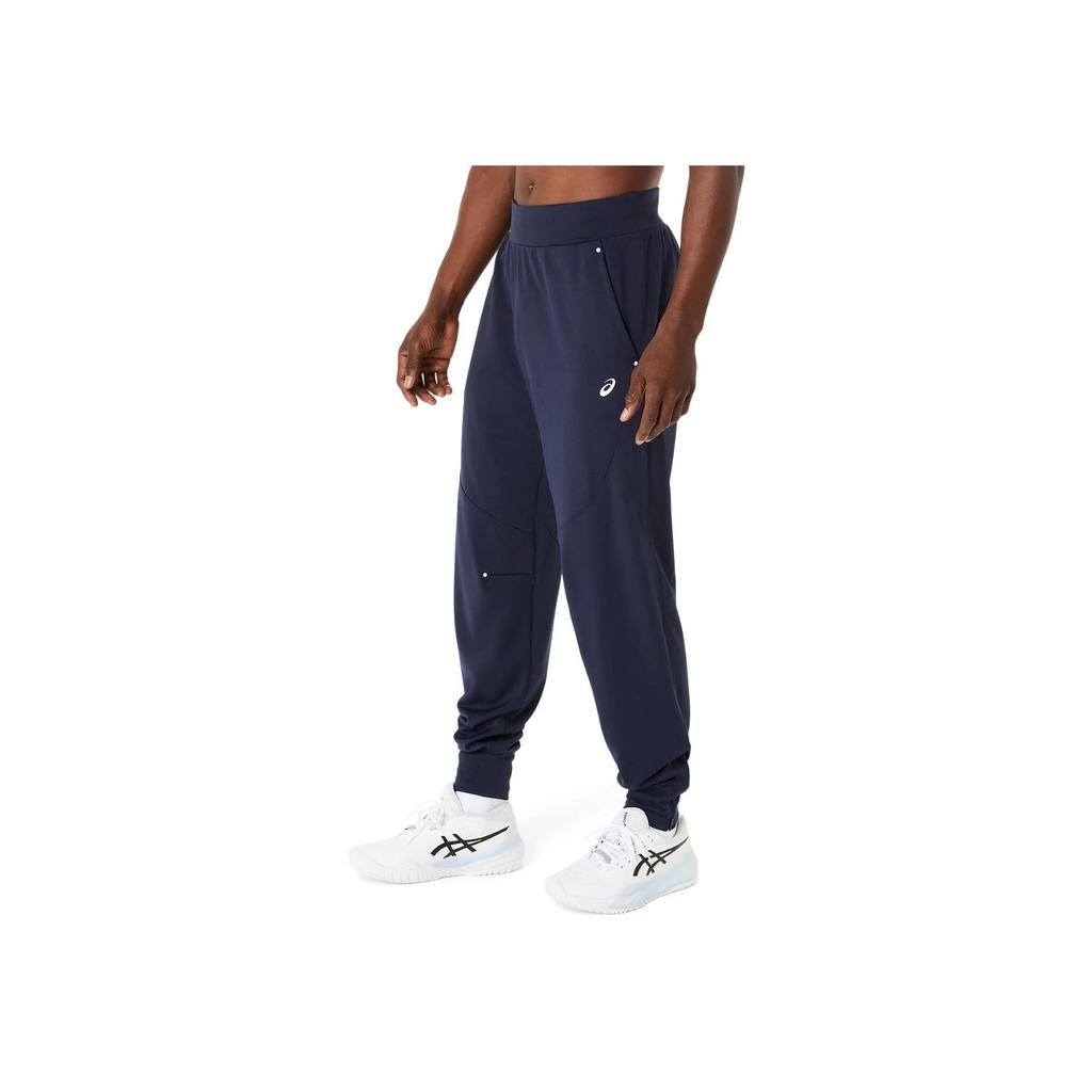 New Asics Knitted Sports Pants Men's Dark Blue 2041A341-400