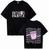 2025 Estate Benson Boone Moonbeam Ice Cream 100 Cotone Puro Maglietta Stampata Merch del Tour Pullover Unisex Oversize Uomo e Donna