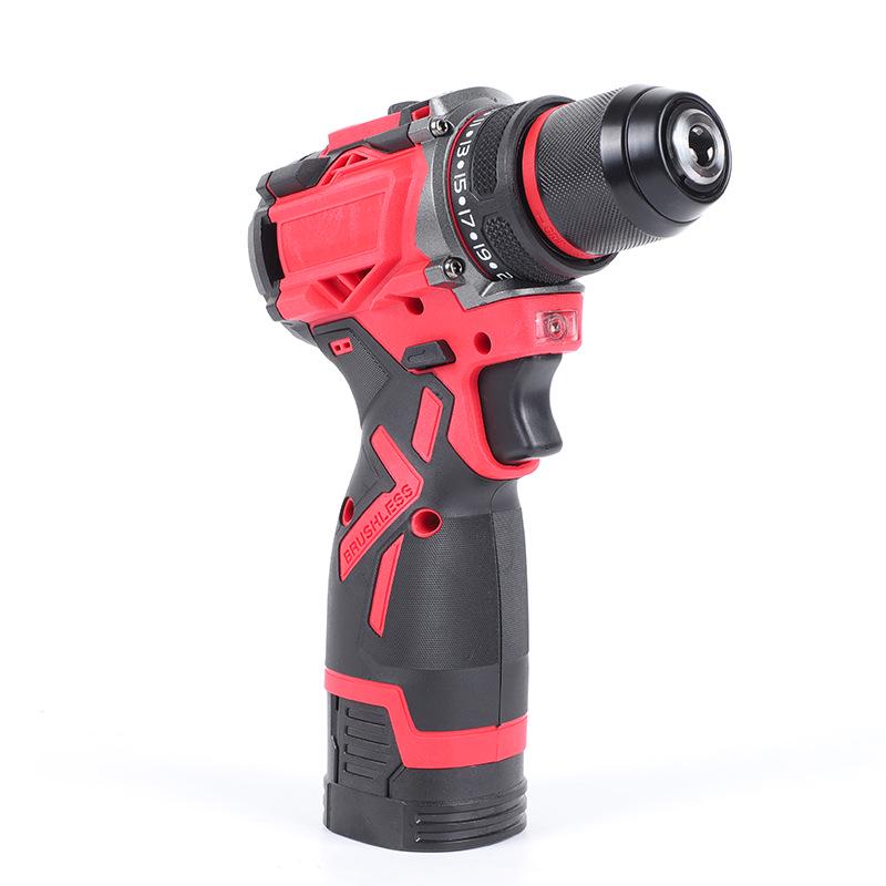 Rechargeable High-Power Brushless Multifunctional Lithium Battery Electric Drill