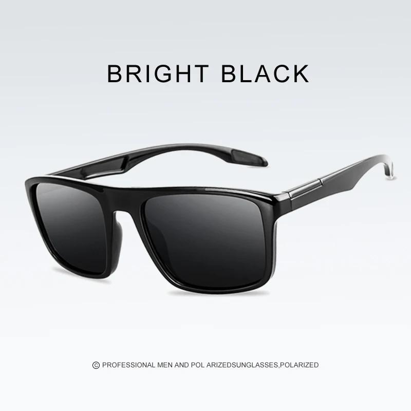

Brand Designer Male Anti-Glare Color Lens Shades Eyewear Polarized Sunglasses Men Women Frame Uv400 Driving Sun Glasses Polarized